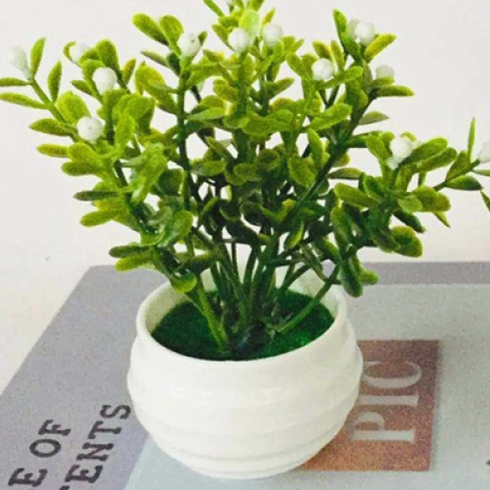 Green Mini Artificial Aloe Plants Bonsai Small Simulated Tree Pot Plants Fake Flowers Table