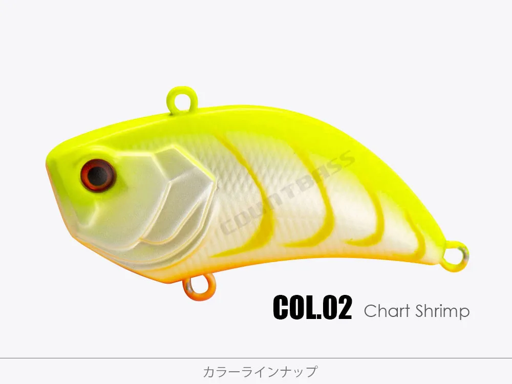 COUNTBASS 55mm 13,5g Vibraiton Rasseln Harte Körper Angeln Köder Vibe Köder Lipless Crankbait Angler Angeln Locken – Detail 13