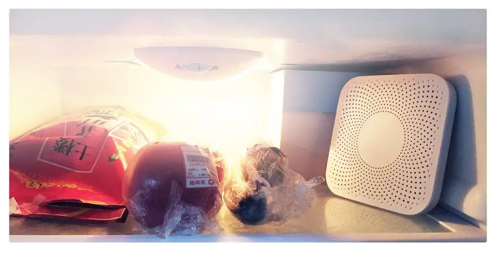 Youpin VIOMI VF-2CB Square Kitchen Refrigerator Air Purifier Household Ozone Sterilizing Deodor Device Flavor Filter Core