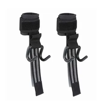 

1 Pair Gym Exercise Anti Slip Cross Training Deadlifts Protective Fitness Grips Wrist Strap Weight Lifting Hook Supporting