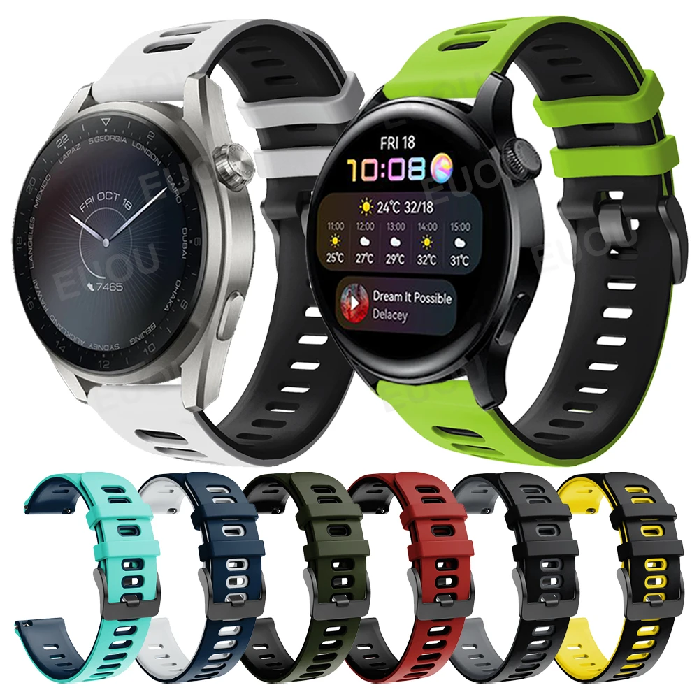 Cinturino Easyfit Per Huawei Watch 3 46Mm Cinturino Sportivo In Silicone Gt 2 Pro/Honor Magicwatch 2 Cinturino Accessori Per Cinturino