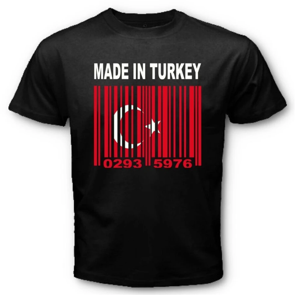 Сделано в Турции турецкий Türkiye Стамбул Флаг Пользовательские номера штрих-кода