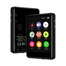 2.4 calowy w pełni dotykowy ekran Bluetooth 5.0 odtwarzacz mp4 wbudowany głośnik z e-bookiem radio FM dyktafon odtwarzanie wideo