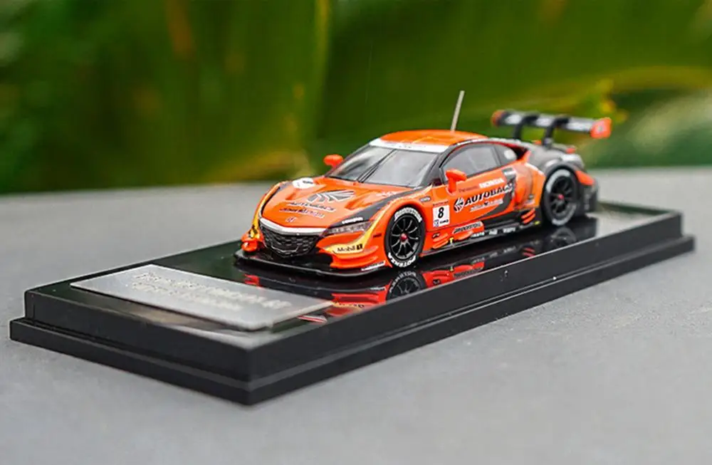 1/64 Honda NSX CONCEPT-GT GT500 гоночный автомобиль #8 Коллекционная модель автомобиля |