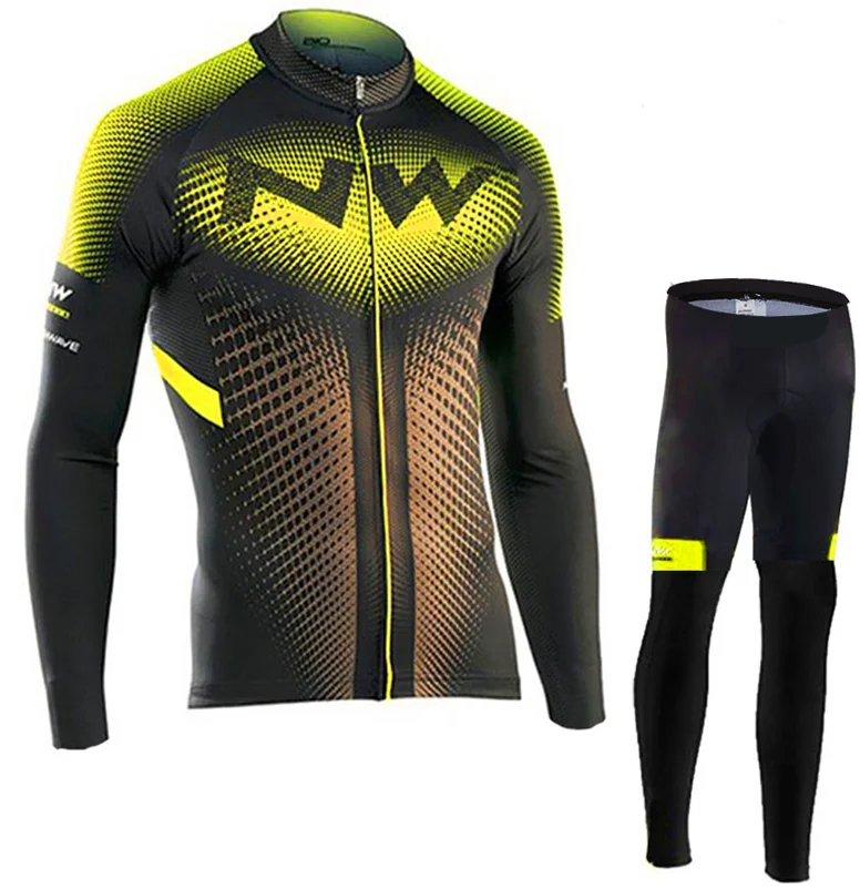 Велосипедная майка Pro Team NW Ropa Ciclismo Hombre Triathlon, комплект для велоспорта MTB, одежда для велоспорта Northwave, комплект для велоспорта с нагрудником и штанами - Цвет: 15