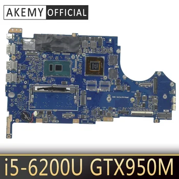 

Akem UX560UX mainboard For ASUS UX560U UX560UQK UX560UQ UX560UX Q534U Q534UX Q534UQ motherboard I5-6200CPU 8G RAM GTX950M/2GB