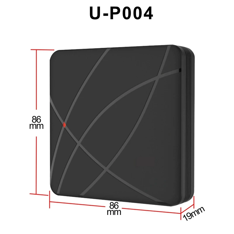 U-P004 Пластиковый Чехол IP68 Водонепроницаемый RFID считыватель бесконтактных карт Wiegand выход для наружного использования дома офиса безопасности доступа Contr