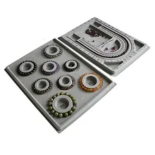 Горячая Распродажа, браслет из бисера, поднос для бисероплетения, ожерелье, дизайн, сделай сам, изготовление ювелирных изделий, счетчик, панель, инструмент, 7 стилей, серый, Флокированный