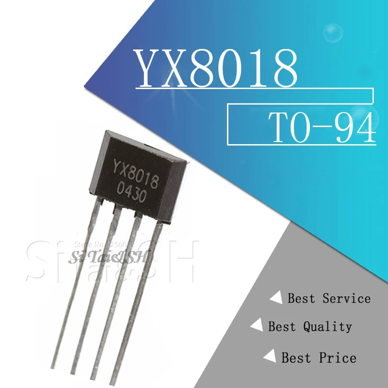 10PCS YX8018 TO-94 8018 TO94 Solar Light Joule Thief DC Converter Booster IC 1.25V | Электронные компоненты и