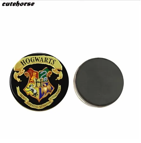 6 Harri Potter серии магниты на холодильник креативные Хрустальные стеклянные магнитики диаметр 25 мм магнит на холодильник стикер - Цвет: 6