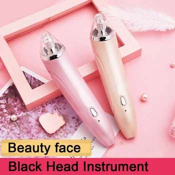 

Portable USB Rechargeable Blackhead Remover Deep Pore Cleaner Vacuum Suction Acne Removal Skin Care Instrument Remove Pimple