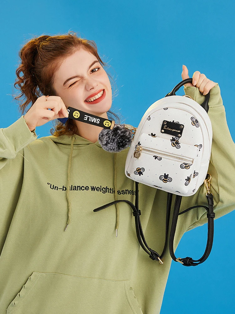 Рюкзак женский с принтом пчелы 2020 |