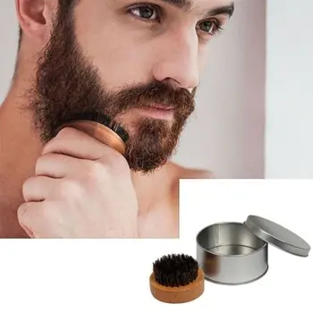 

Natural Boar Bristle Beard Brush For Men Bamboo Face Massage That Works Wonders To Comb Beards and Mustache Drop Shipping