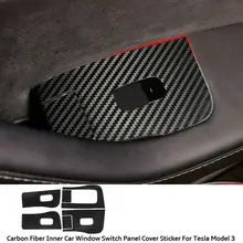 Для Tesla модель 3 переключатель окна панель Защитная Наклейка Замена анти-износ анти-грязь легко установить MA3962