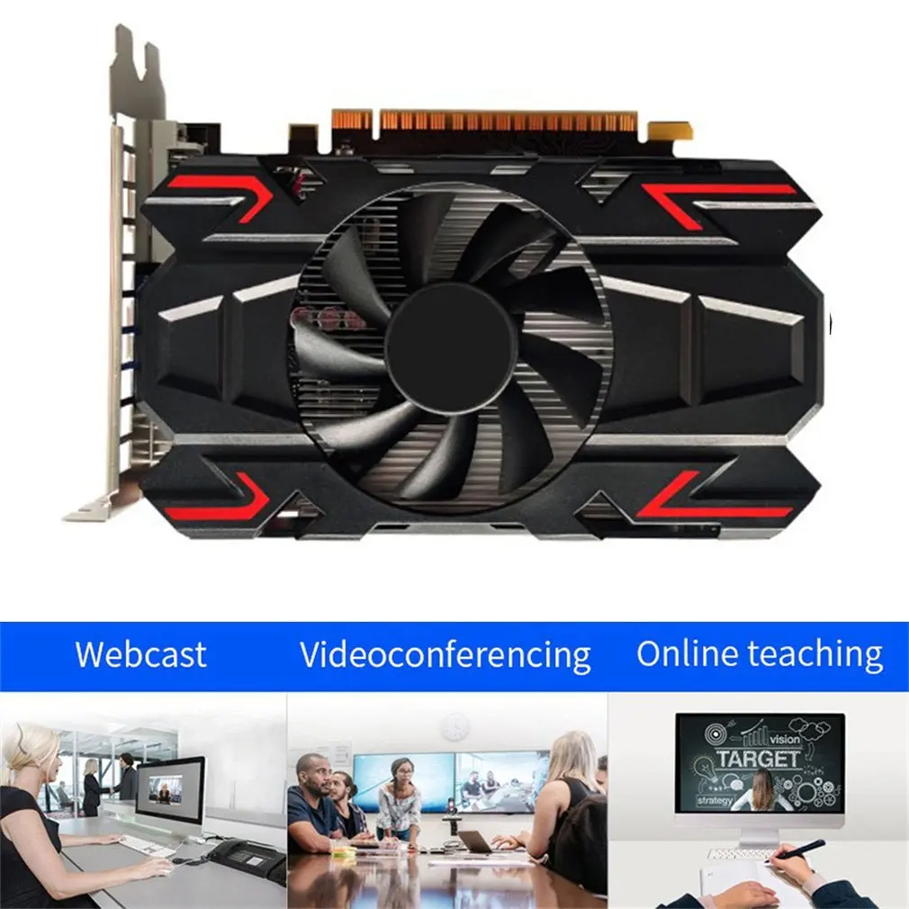Other Electronics Graphics Card HD6770 4G DDR5 High Definition Desktop Computer Graphics Card