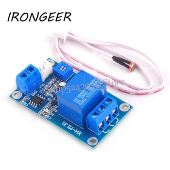 

XH-M131 DC 5V / 12V Light Control Switch Photoresistor Relay Module Detection Sensor 10A brightness Automatic Control Module