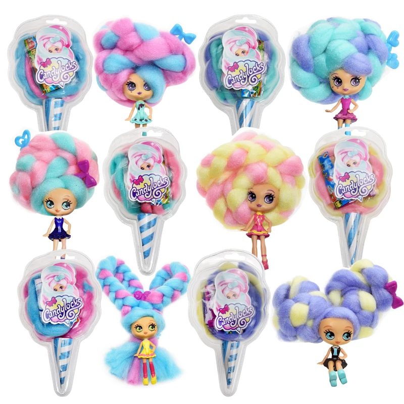 Кукла Candylocks Marshmallow Candy Hair Doll Ароматизированная кукла-сюрприз, пластиковая кукла для маленькой девочки, кукла для девочек, детские игрушки, подарок