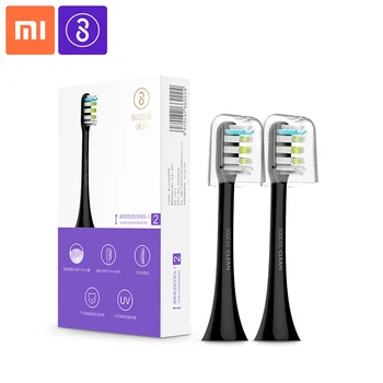 

Best 2pcs Soocas Clean Xiaomi Soocas X3 Toothbrush Head Soocas X5 Replacement Brush Heads Soocare X3 Toothbrush Heads Soocas X1