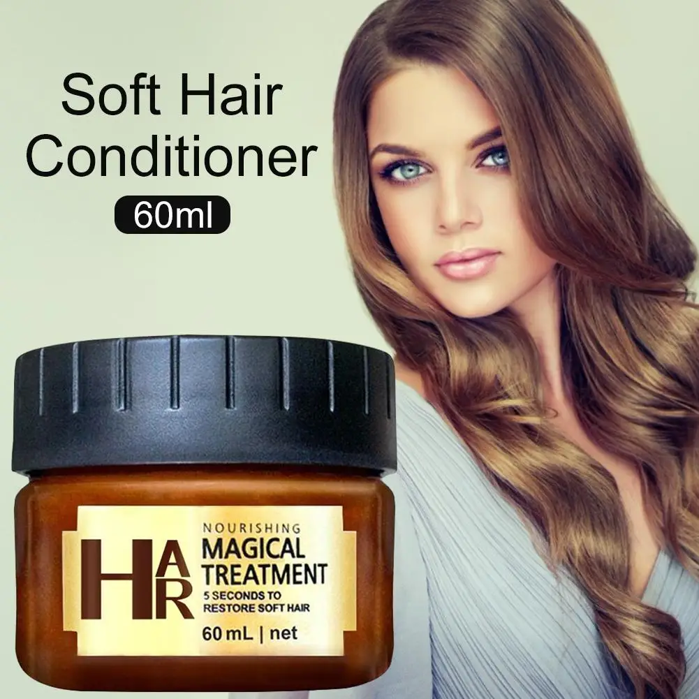 60ml Hair Care Essence Mask Deep Conditioner Multi-function Root Repair Recovery Elastic | Красота и здоровье