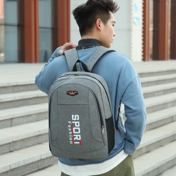 

Fashion Backpack Men Oxford Backpack 15.6 Inch Laptop Rucksack Large Capacity Shoulder Bag New School Bag Teenager Girls Mochila