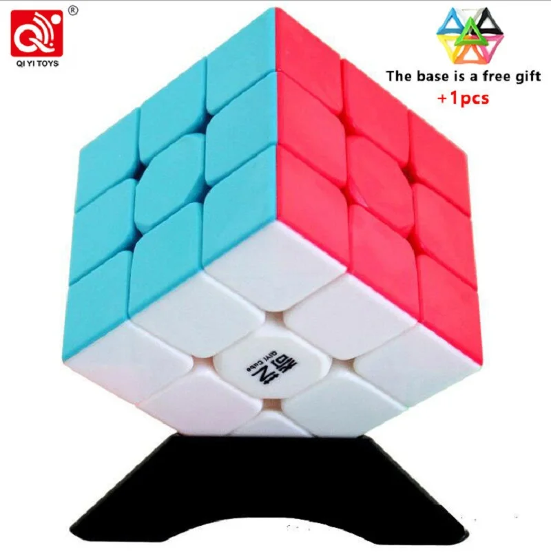 QiYi Warrior W 3x3x3 шесть цветов профессиональный магический куб соревнования скорость