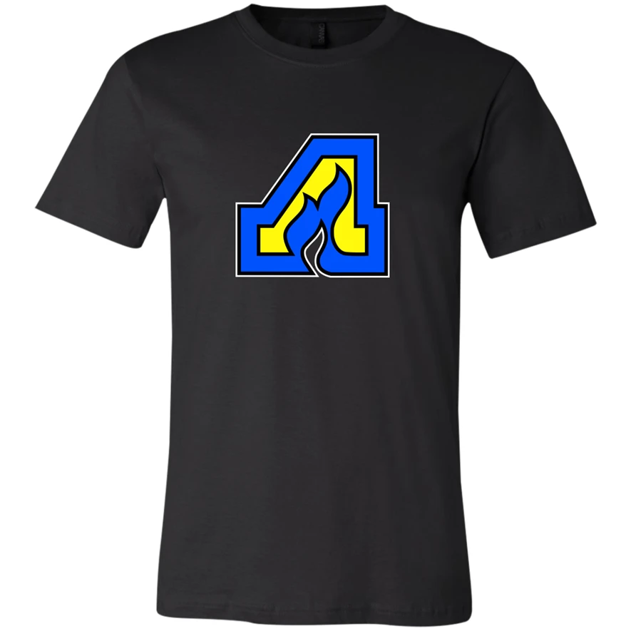 Atlanta Flames Hockey Hawks Braves Retro Logo G200 Gildan Unisex T-Shirt Present Casual Tee Shirt | Мужская одежда