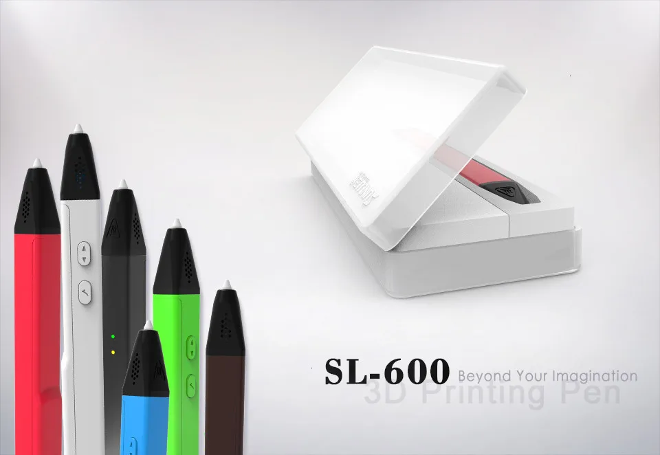 3D печать карандаш для детей рисунок 3D печать Ручка Поддержка низкой температуры PCL и PLA нити 1,75 мм