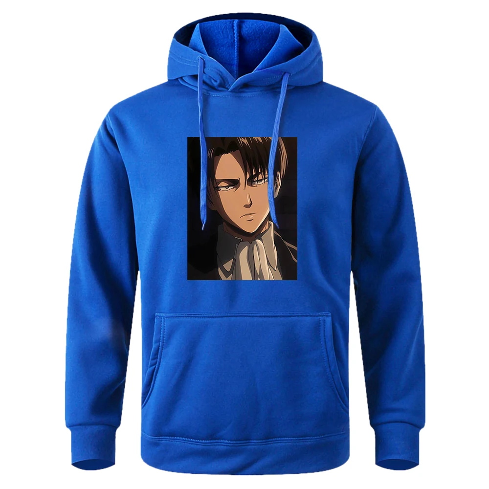 

Attack On Titan Anime Harajuku Warm Men'S Hood Fashion Daily Sportswear Fleece Lined Hooded Hip Hop Long Sleeve Hoodie Anime