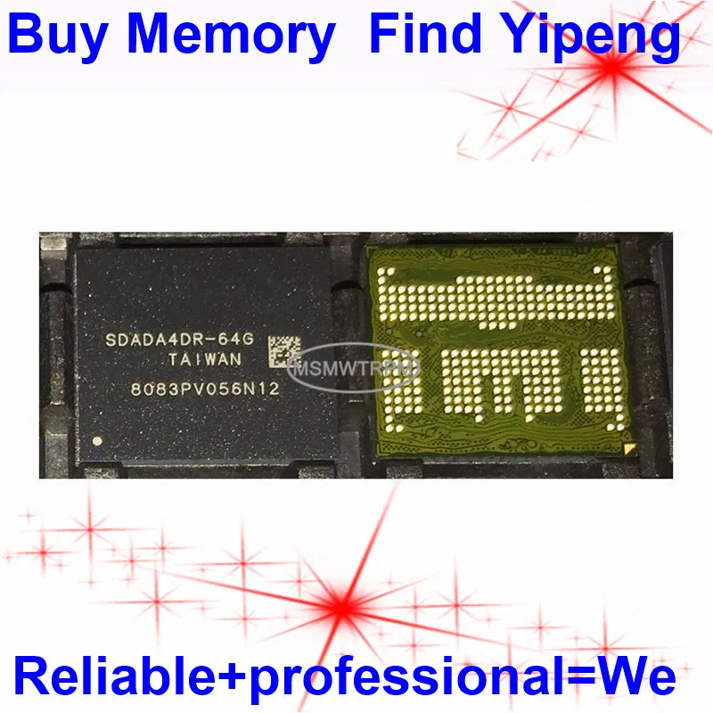 SDADA4DR-64G 254FBGA EMCP 64+48 64GB RPMB clean empty data Memory Flash SDADA4DR | Электроника