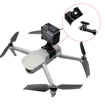 

For DJI Mavic Air 2 Drone Gopro/Insta360/Osmo Part Of 360 Degree Panoramic Camera Action Camera Holder Bracket Mounting Clip