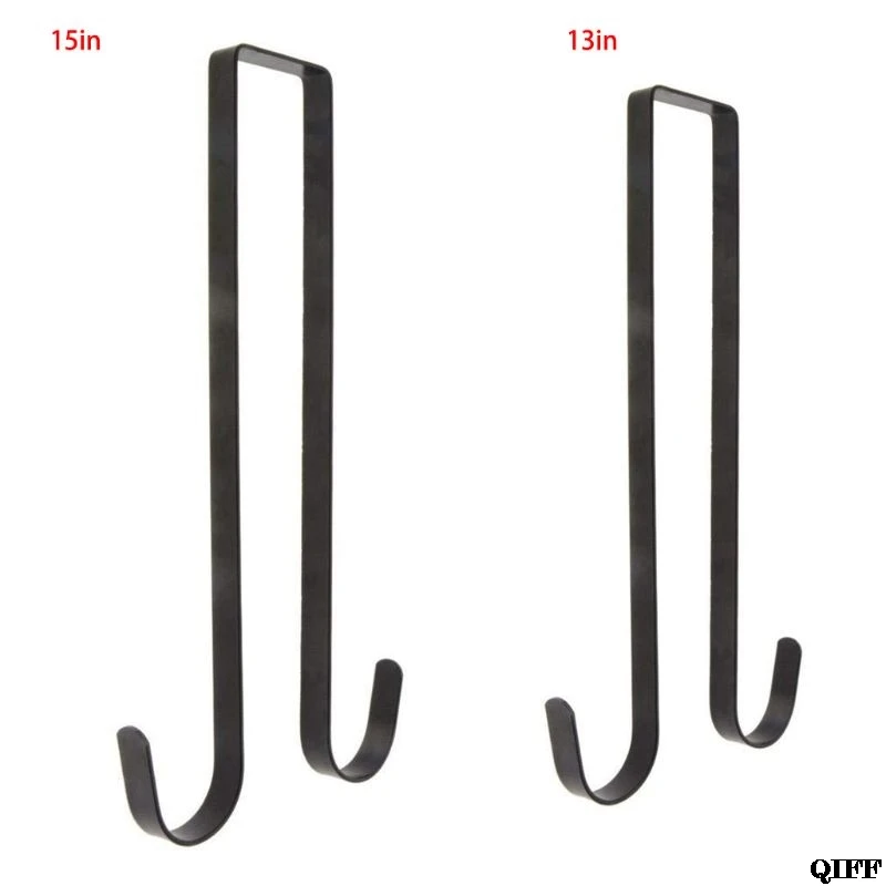 

13inch Double Wreath Hanger Holder Wreath Hook Over The Door for Front Door Hanger