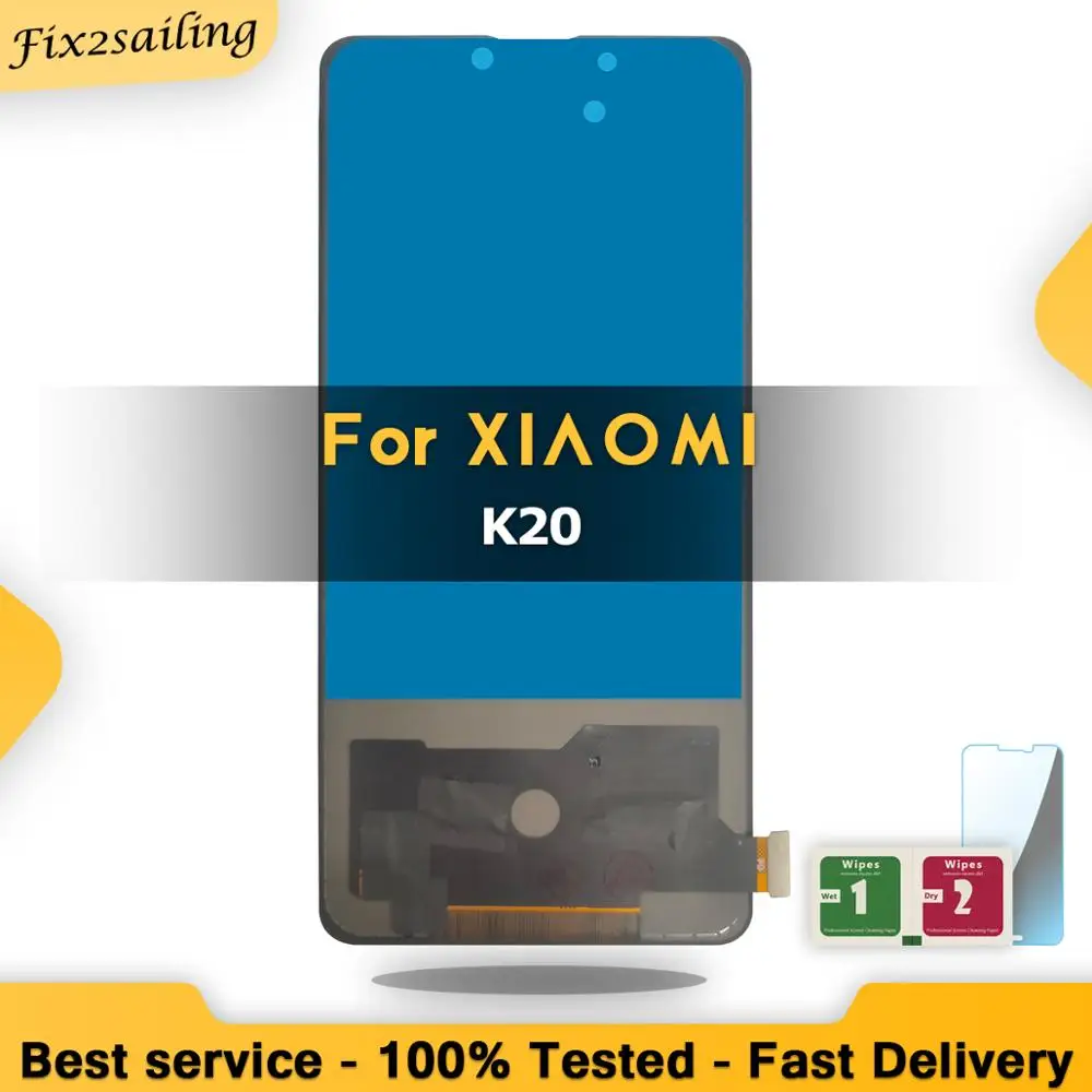 6 39 &quotсупер Amoled LCD для XiaoMi RedMi K20/Mi 9T ЖК экран дисплей сенсорный дигитайзер сборка