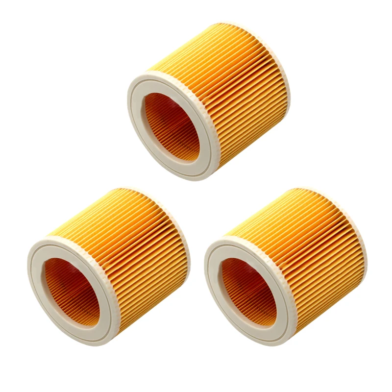 

3pcs For Karcher Wet & Dry WD2 WD3.500 Vacuum Cleaner Filters Attachment Supply