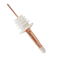 Регулируемая пробка для винного рта из нержавеющей стали, золото для коктейлей и колпачок для бара, розовое золото, переносной, универсальный