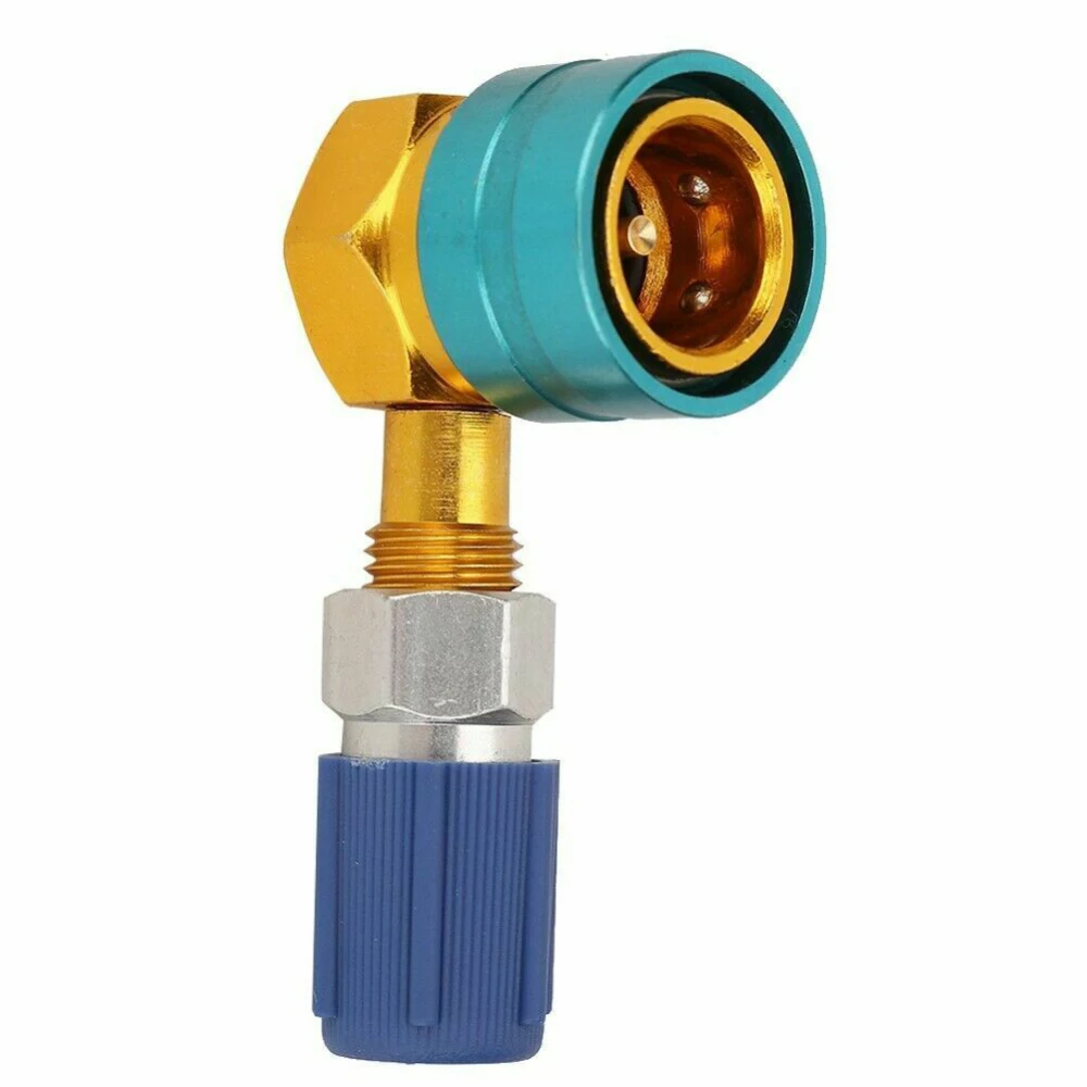 

1pcs R1234yf To R134a Low Side Quick Coupler Coupler Adapters Car Air-Conditioning Installation Fitting Coupler Adapters