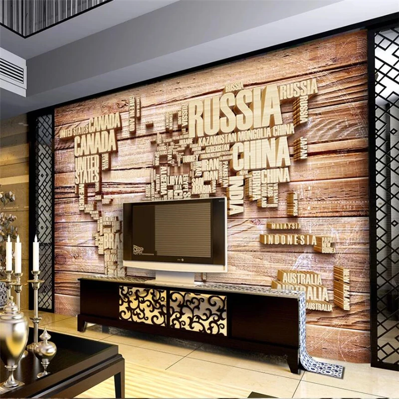 Fondo Tridimensional De Grano De Madera Para Pared Papel Tapiz De