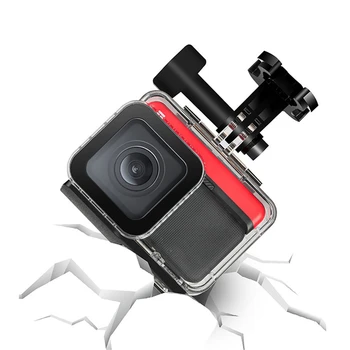 

40m Underwater Waterproof Housing For Insta360 ONE R 360 Panoramic Camera Protective Shell Case Action Camera Accessories