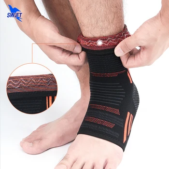 2 Stuks Enkel Brace Compressie Ondersteuning Mouwen Elastische Ademend Letsel Herstel Gewrichtspijn Basketbal Voet Sokken Sport Protector