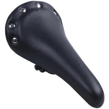

Black Cool Vintage Retro Riveted Road Fixie Bike Saddle Bicycle Seat Fixed Gear