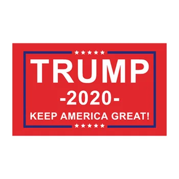 

USA Hanging Flag Single Printed Re-elect Donald J. Trump 2020 Flag Keep America Great President Sign 3x5 Feet Drop Shipping