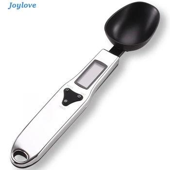 

JOYLOVE Portable LCD Digital Kitchen Scale Measuring Spoon Gram Electronic Spoon Weight Volumn Food Scale New High Quality