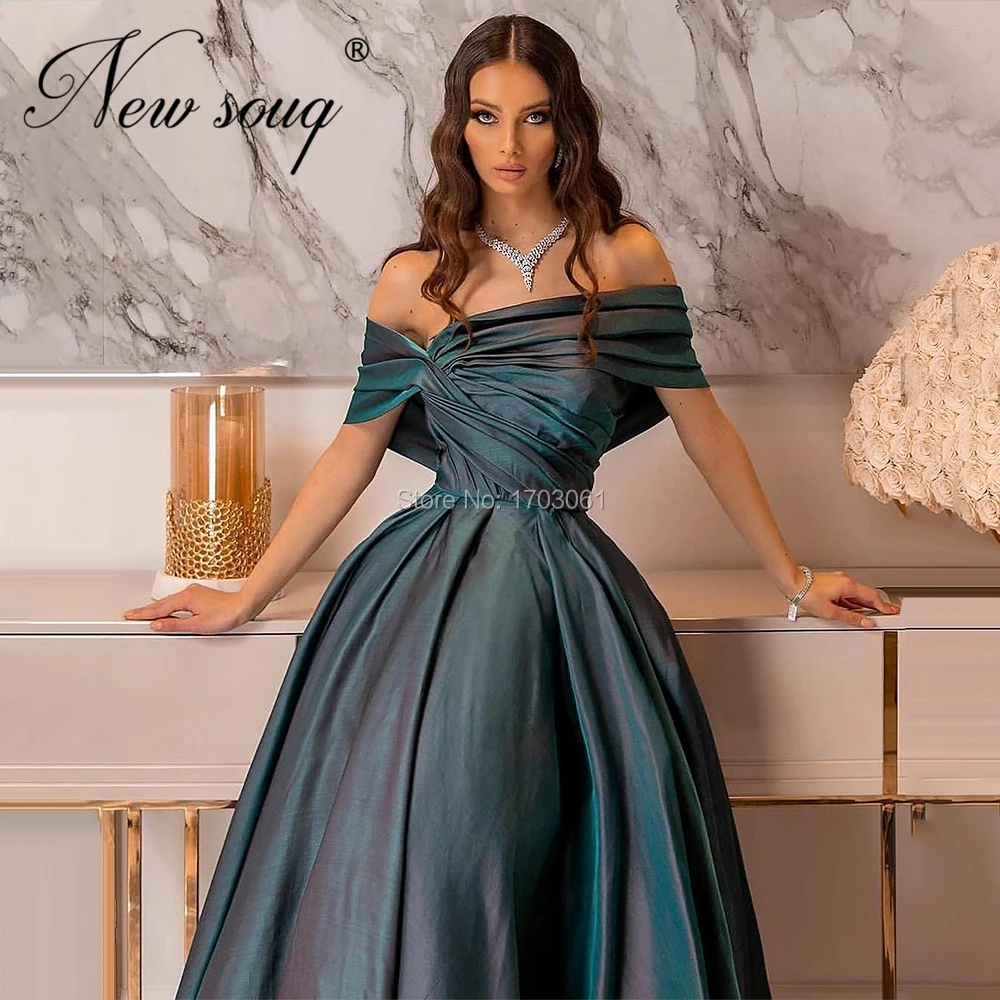 Long Prom Gown Women Arabic Robe 