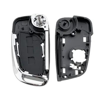 

Jingyuqin Va2 Blade For Peugeot Partner 306 407 Modified Partner 3 Button Remote Control Key Fob Cover Shell Box
