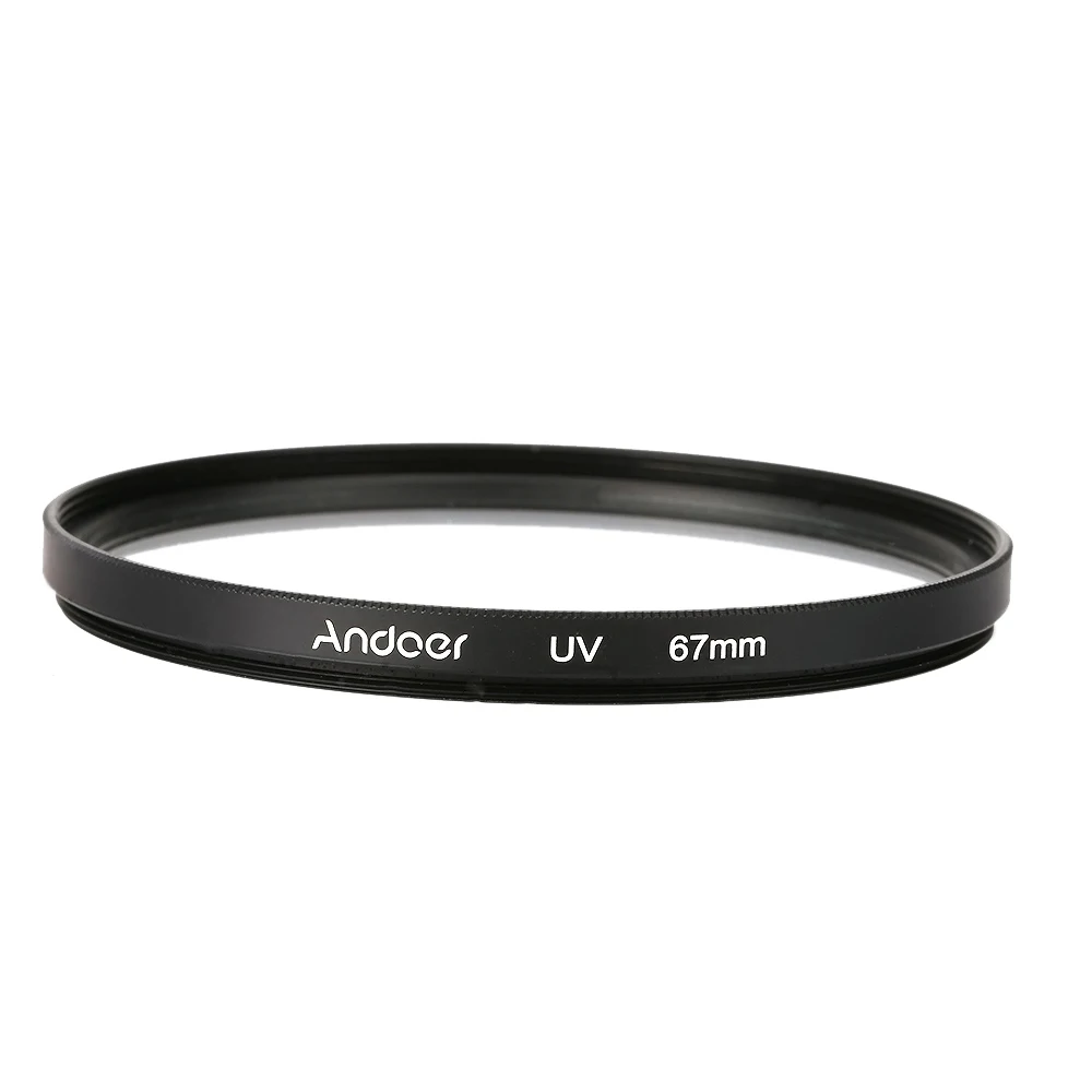 Andoer 67 мм UV+ CPL+ ND8 поляризатор круговой фильтр комплект ND8 фильтр нейтральной плотности с сумкой для Nikon Canon Pentax sony DSLR камеры