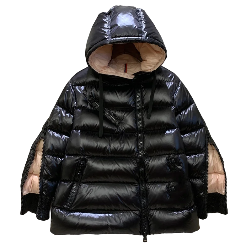 

2021Solid Down Jacket Women Winter Down Jacket Women With Hooded Down Coat Female Coats Woman Jacket Camperas Mujer