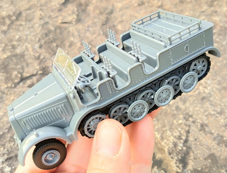 Сборная модель SD. KFZ.7 военная модель игрушки немецкая модель 1/72 военная модель наборы Обучающие игрушки бронированный Перевозчик во время Второй мировой войны