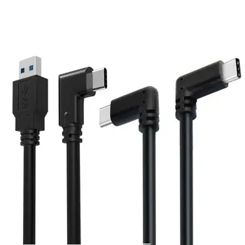 

3m L-shaped USB C Line Data Transfer Charging Cable for Oculus Quest VR Camera