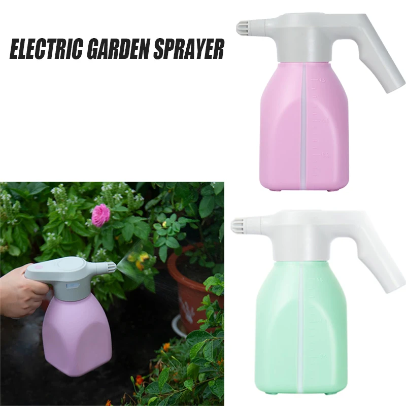 Electric Garden Sprayer 1.5L Automatic Plant Watering Can Bottle Garden