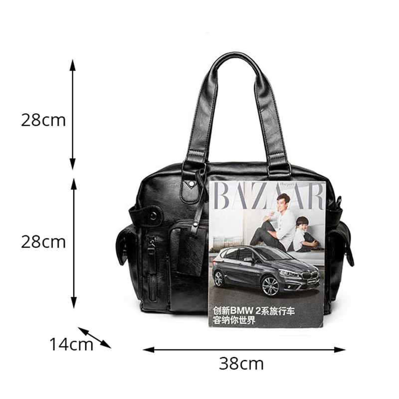 Модный брендовый кожаный мужской портфель, роскошная мужская сумка-мессенджер для мужчин, дорожная сумка, мужские деловые сумки на плечо