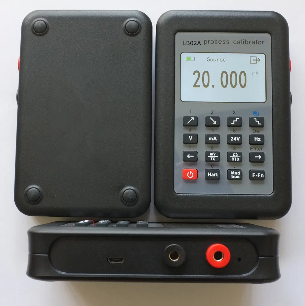 New LB02A 4-20mA 0-10V Signal Generator Process Calibrator Current Voltage Tester Output 2